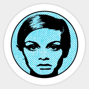 TWIGGY (Blue Print) Sticker